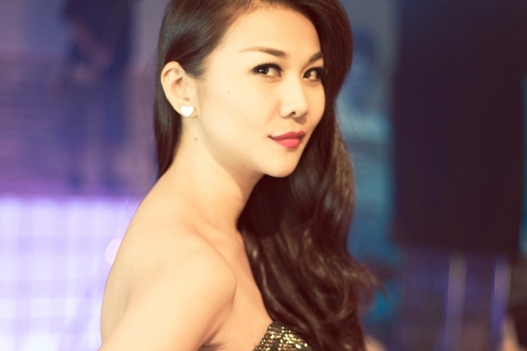 Thanh Hang: ‘Nguoi yeu toi tinh cam va ly’ hinh anh