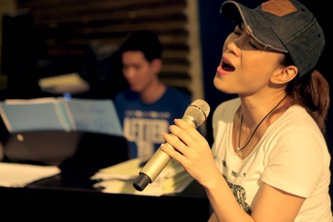 Dem nhac cua My Tam chay ve hinh anh