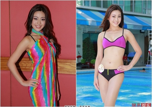 Thi sinh Hoa hau Hong Kong bi to la gai nhay hinh anh