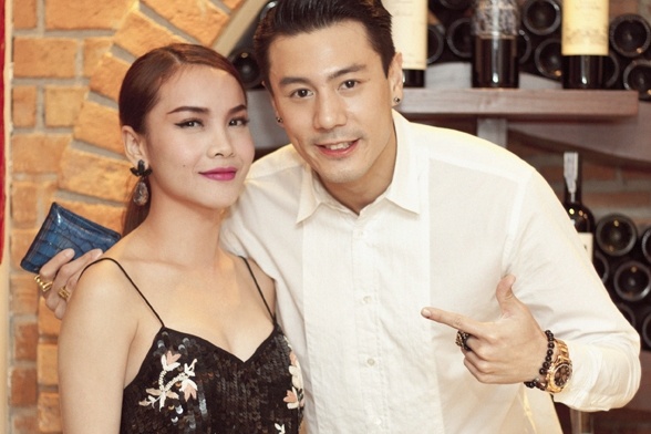 Yen Trang 'hen ho' trai Thai o Bangkok hinh anh