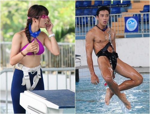 Phut ngo nghinh cua trai xinh gai dep o 'Cuoc dua ky thu' hinh anh