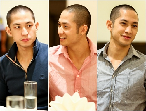 Can canh ve dien trai cua anh em sinh ba gay sot fan Viet hinh anh