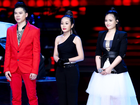 Giam khao The Voice dua nhau dua thi sinh 'len may xanh' hinh anh