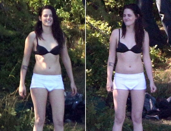 Kristen Stewart gap rac roi voi chiec quan boi 'phan chu' hinh anh