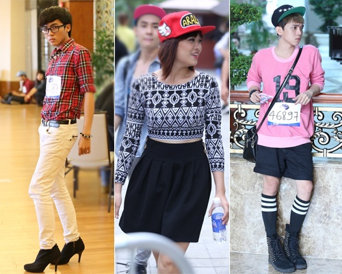 Nhung hinh anh doc, la o vong casting Vietnam Idol hinh anh