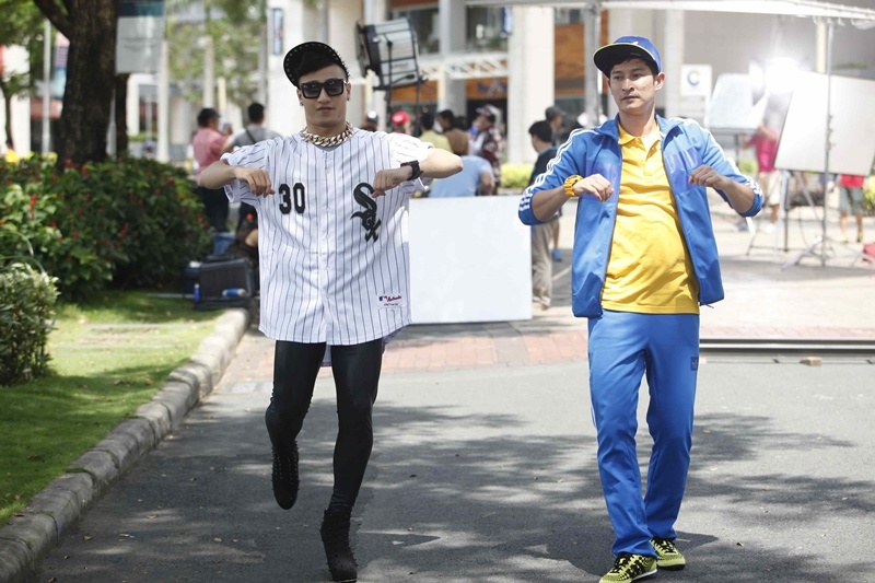 Huy Khanh nhay mua cung vu cong luong tinh hinh anh