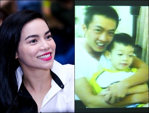 Cuong Dola va con trai quay clip mung sinh nhat Ho Ngoc Ha hinh anh