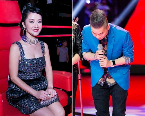 Hong Nhung 'da xoay' Hoang Ton tren song truc tiep hinh anh