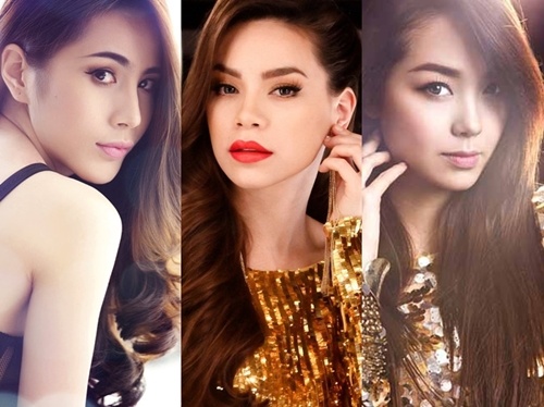 Minh Hang lan dau 'do giong' cung Ha Ho, Thuy Tien hinh anh