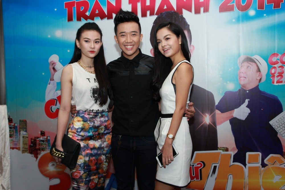 Tran Thanh duoc dan my nhan Viet vay quanh hinh anh