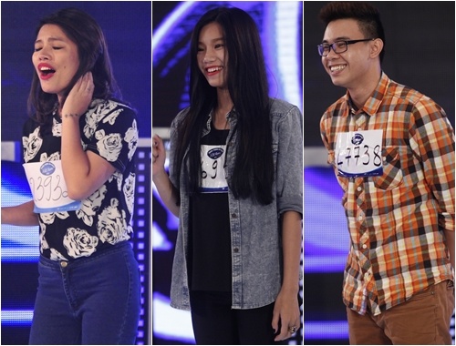 Dan trai xinh gai dep lan at cac tham hoa tai Vietnam Idol hinh anh