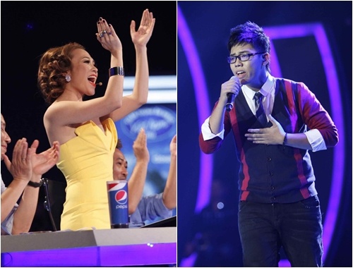 My Tam bat day khoi ghe nong vi giong ca Idol 18 tuoi hinh anh