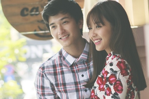 Kha Ngan tinh cam voi Huynh Anh dip Valentine hinh anh