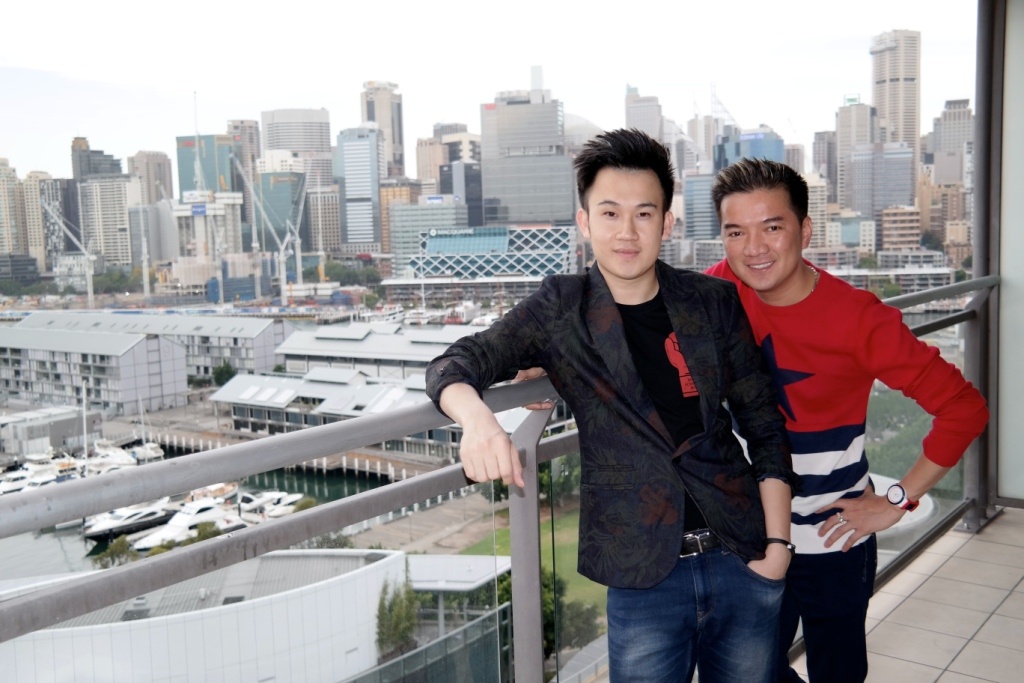 Mr Dam du lich nuoc Uc cung Duong Trieu Vu hinh anh