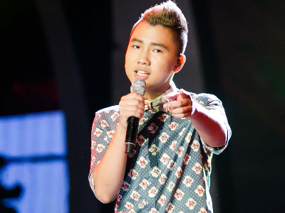 Chang du hoc sinh Tien Viet chia tay Vietnam Idol hinh anh