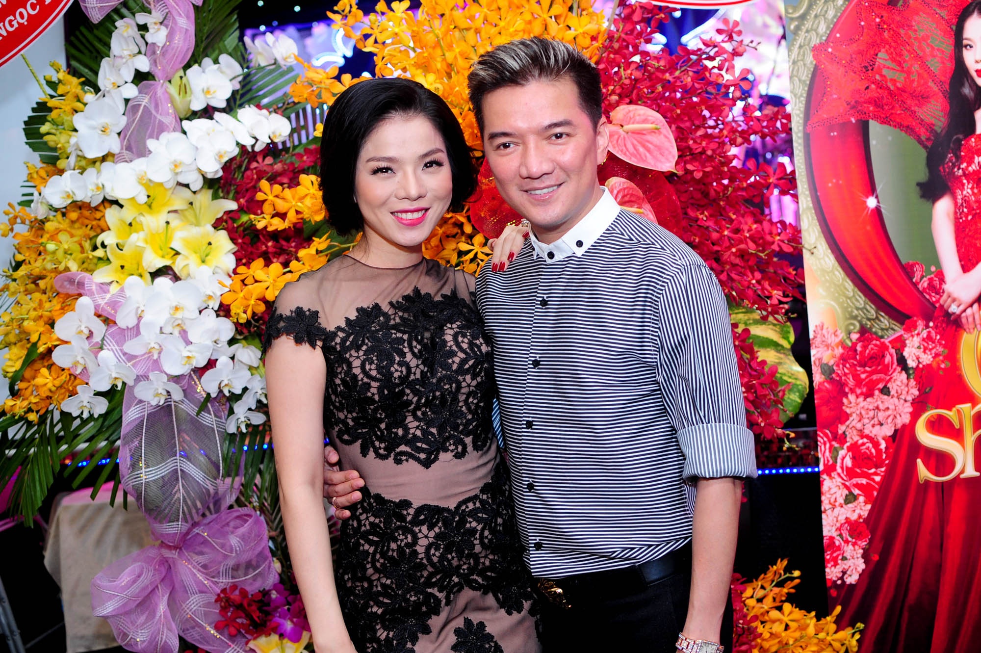 Le Quyen dien ren xuyen thau ben Mr Dam hinh anh