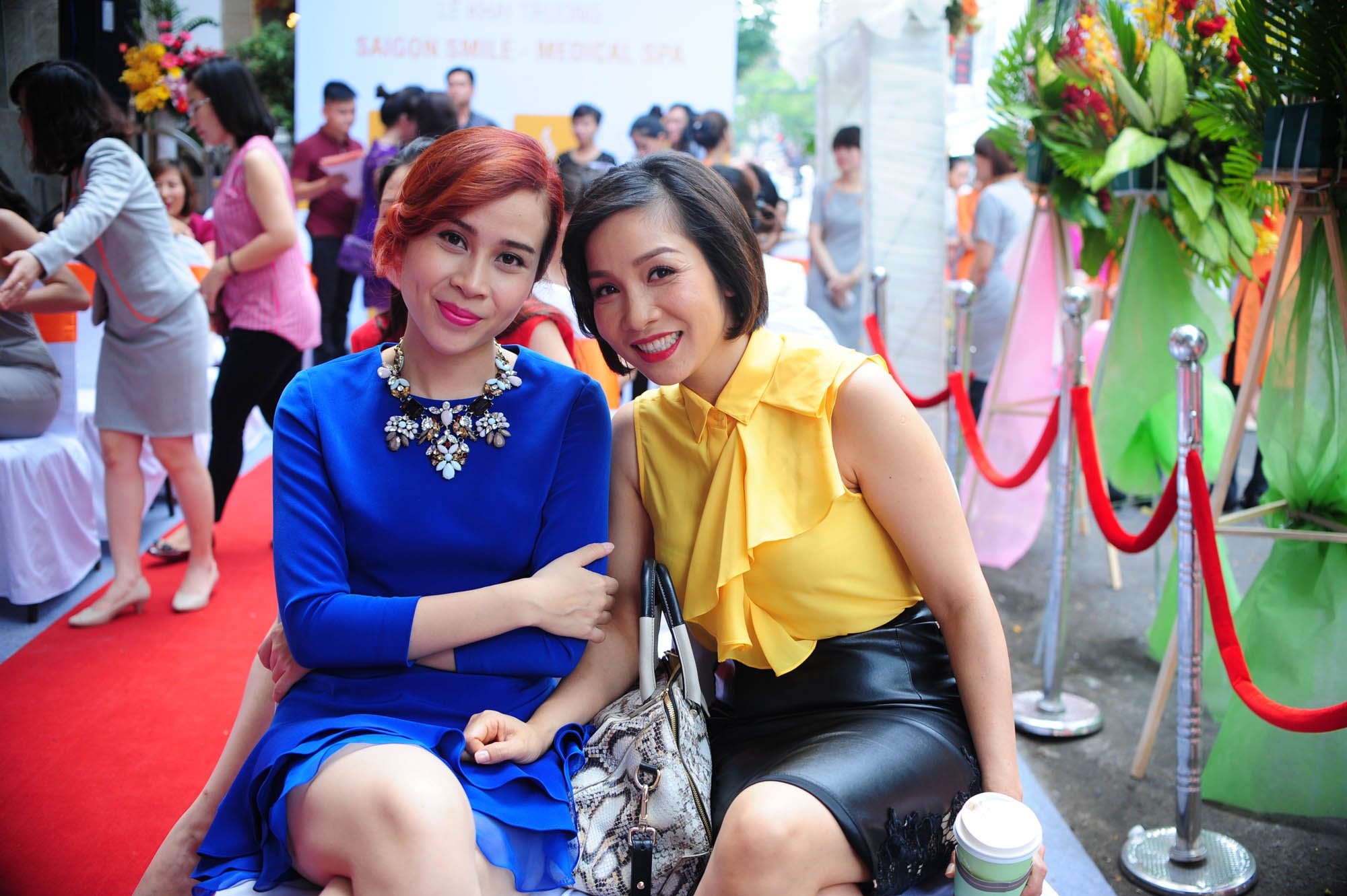 My Linh do sac cung Luu Huong Giang hinh anh