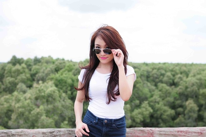 Nhat Thuy: 'Muon thi cung Dong Hung neu co co hoi vao top 2' hinh anh