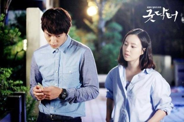 Joo Won và Moon Chae Won trong Good Doctor.