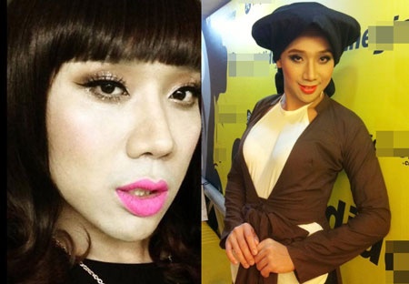 Ánh mắt, đôi môi của Trấn Thành cũng gợi tình không kém các chị em.