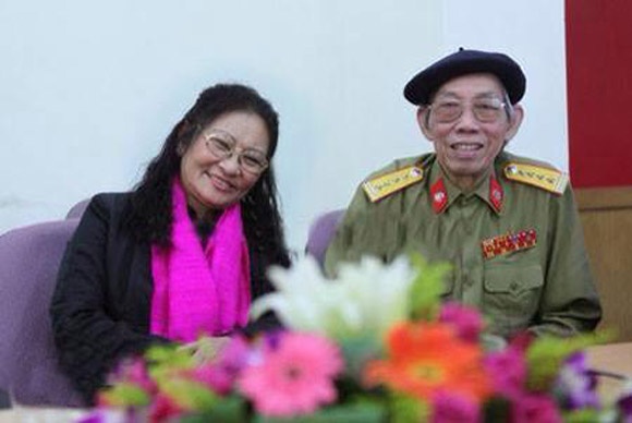 Vợ chồng nhạc sĩ Thuận Yến.