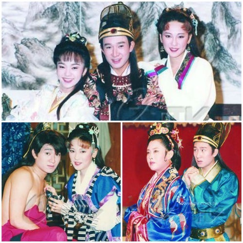 Quan Kế Hoa sánh vai cùng Tư Cầm Cao Oa, Lý Hân... trong phim  Thích Long giả thái giám.