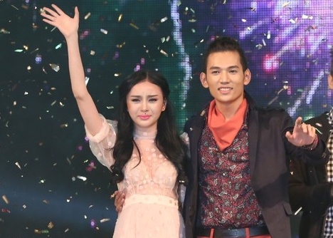 Ban sao Pham Bang Bang dang quang cuoc thi tim kiem hot girl hinh anh