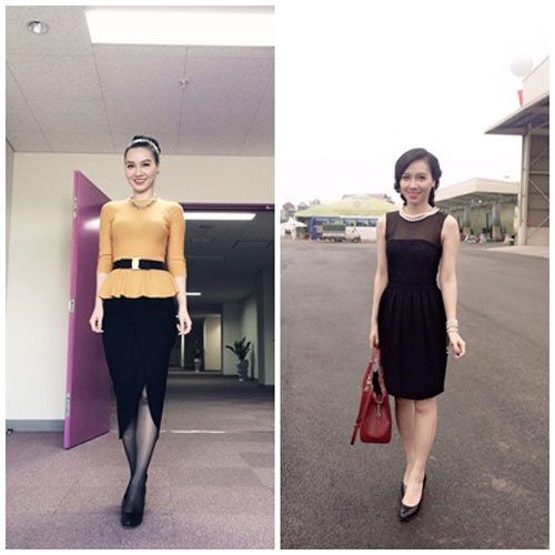 Những trang phục sành điệu, tôn dáng.