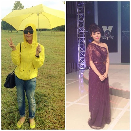 Một Diệp Chi trẻ trung đầy sức sống cả ở ngoài đời và trên trường quay. 