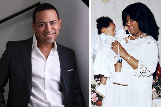 Michael và mẹ khi còn bé.