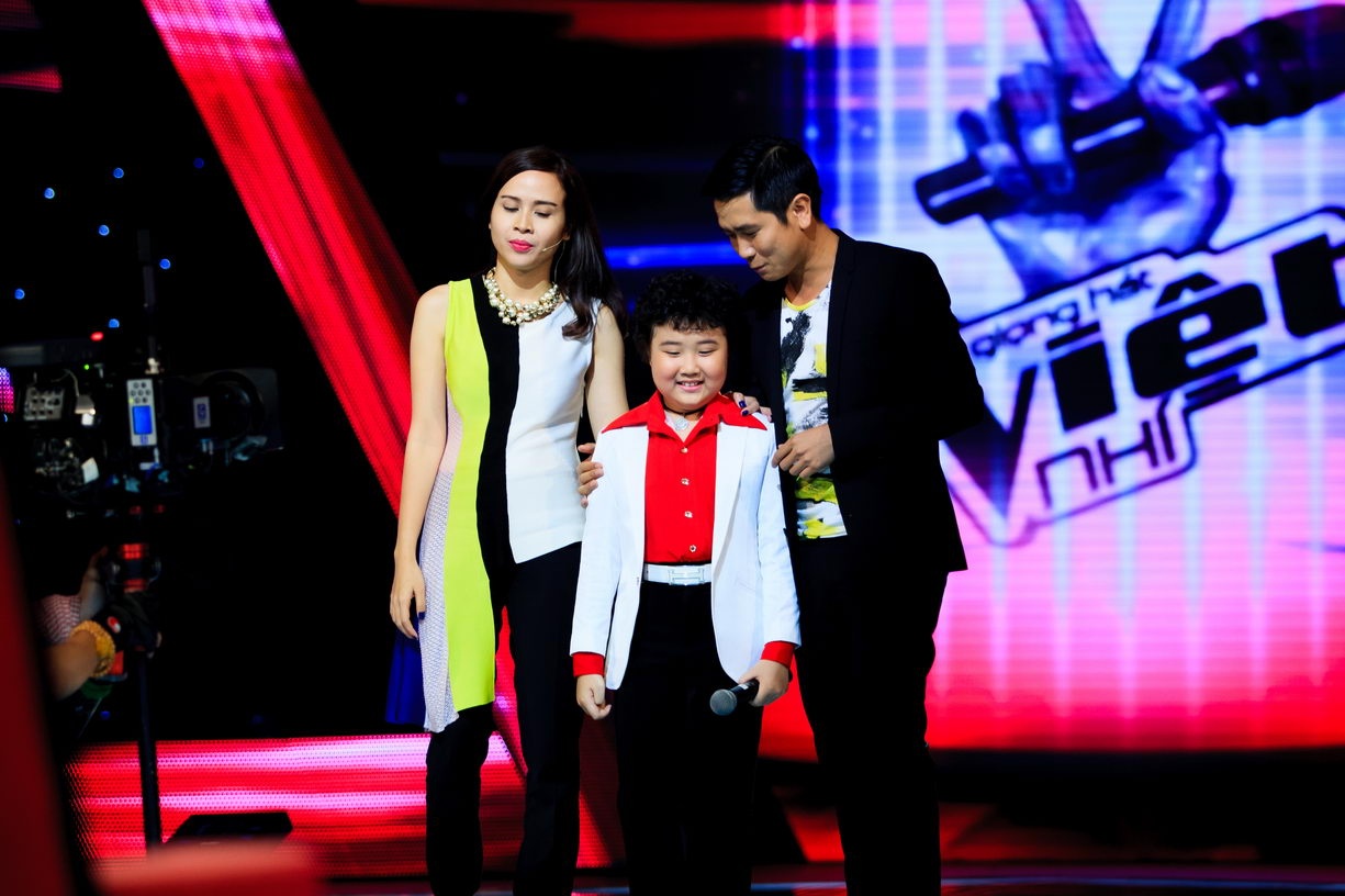 Hau truong do khoc do cuoi khong len song cua The Voice Kids hinh anh