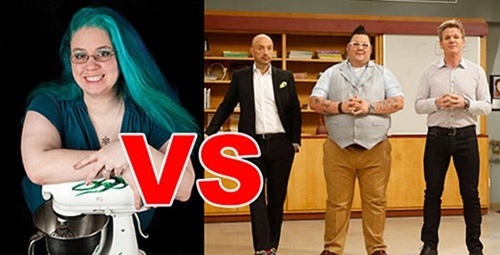 Porter và các giám khảo của MasterChef Mỹ.