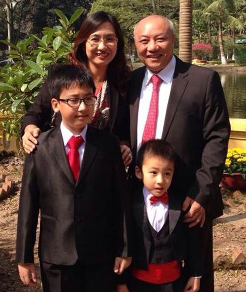 Tổ ấm của MC Vân Anh. 