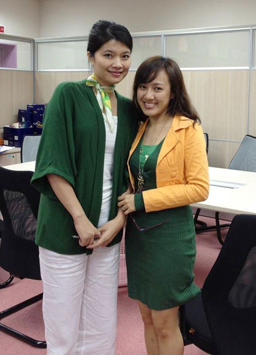 Những hình ảnh đời thường gần gũi, giản dị của MC Diệp Anh.