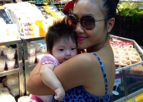 Doan Trang: 'Con gai la phien ban cua chong' hinh anh