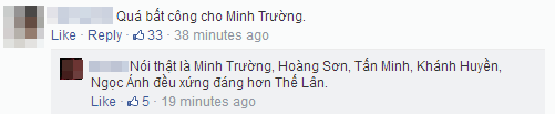 Nhiều ý kiến phản đối quyết định của Lam Trường khi không cứu Minh Trường.