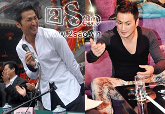 Cử chỉ, bộ điệu hài hước khi phát biểu.