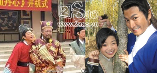 Nhí nhố trên phim trường.