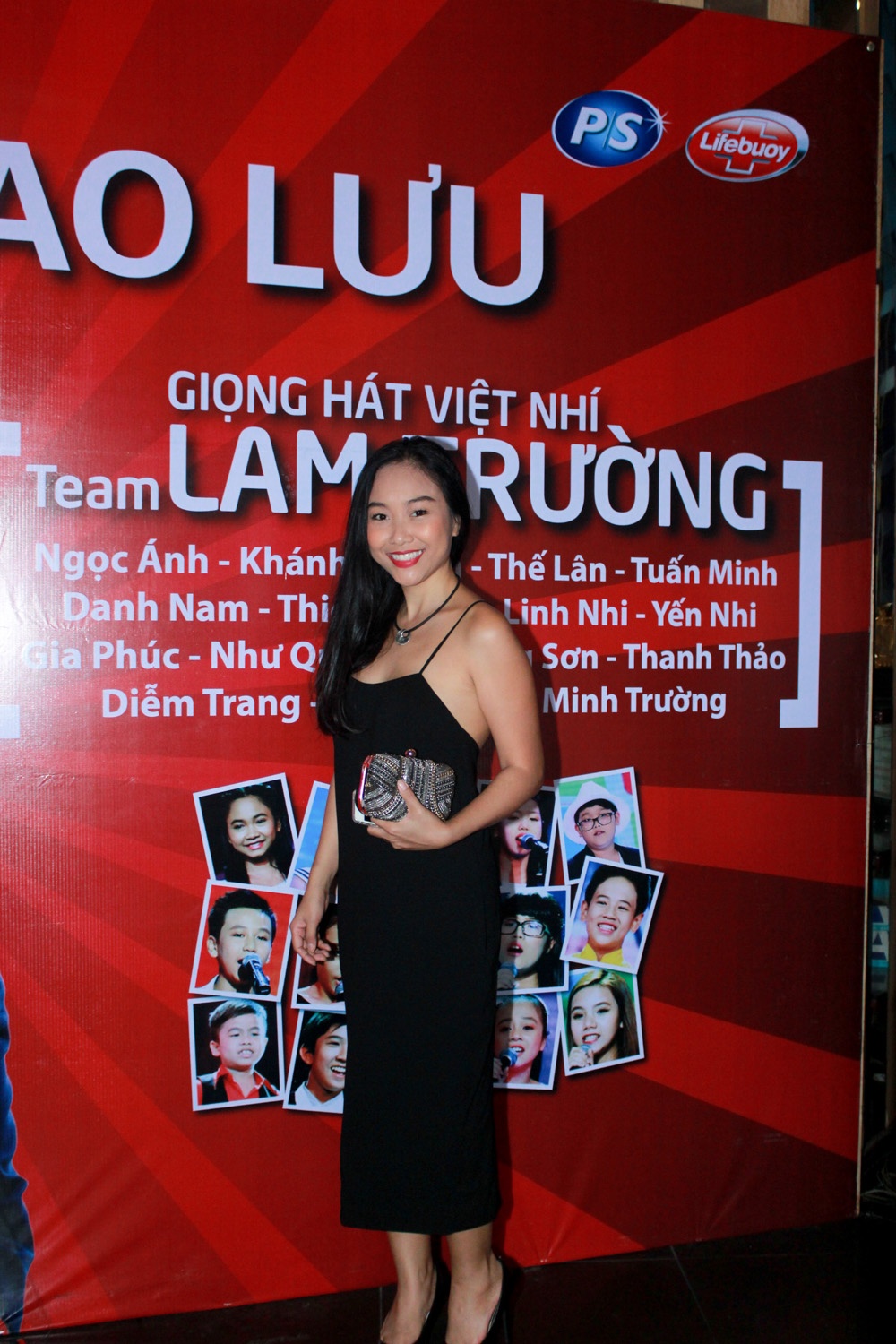 Đoan Trang - cố vấn của đội Lam Trường trong vòng Đối đầu cũng tới tham dự sự kiện