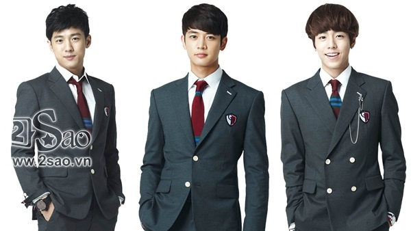 Các mỹ nam của To The Beautiful You quá điển trai khi diện đồng phục.