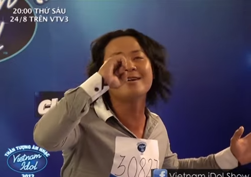 Thi sinh noi ngong lam Quoc Trung noi gian hinh anh