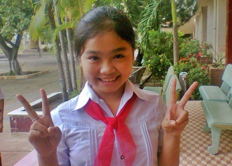 Fan thich thu voi hinh anh Thien Nhan di hoc hinh anh