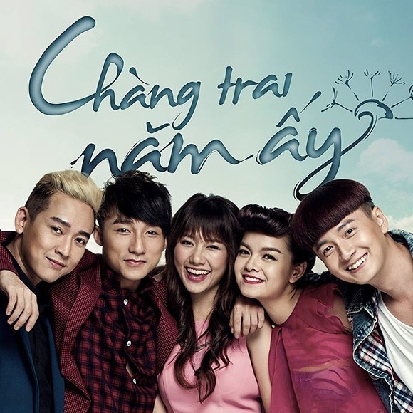 Sơn Tùng M-TP bên 4 diễn viên của phim Chàng trai năm ấy.