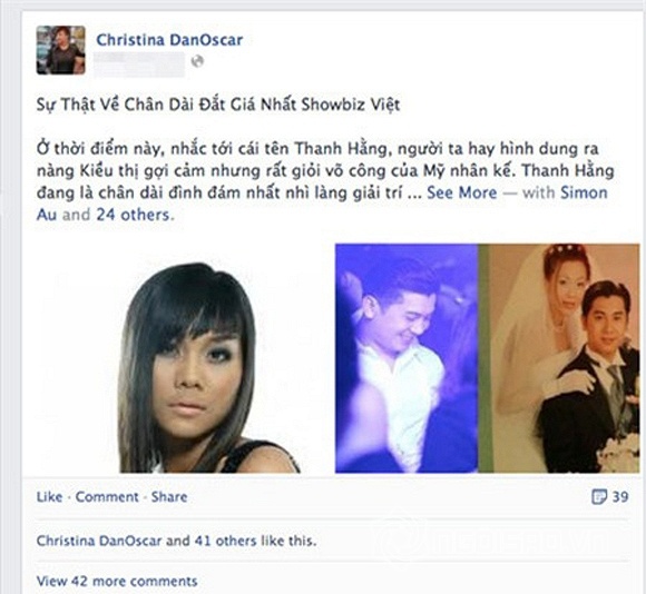 Thanh Hằng từng dính nghi án làm