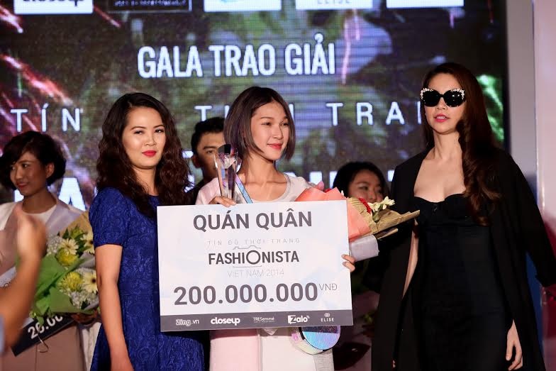 Diep Linh Chau dang quang Fashionista Vietnam hinh anh
