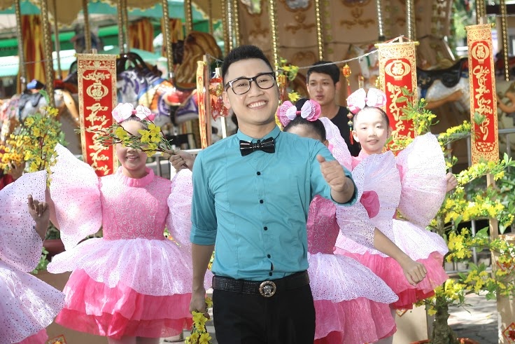 Don Nguyen quay MV cung anh chang gia gai xinh dep hinh anh