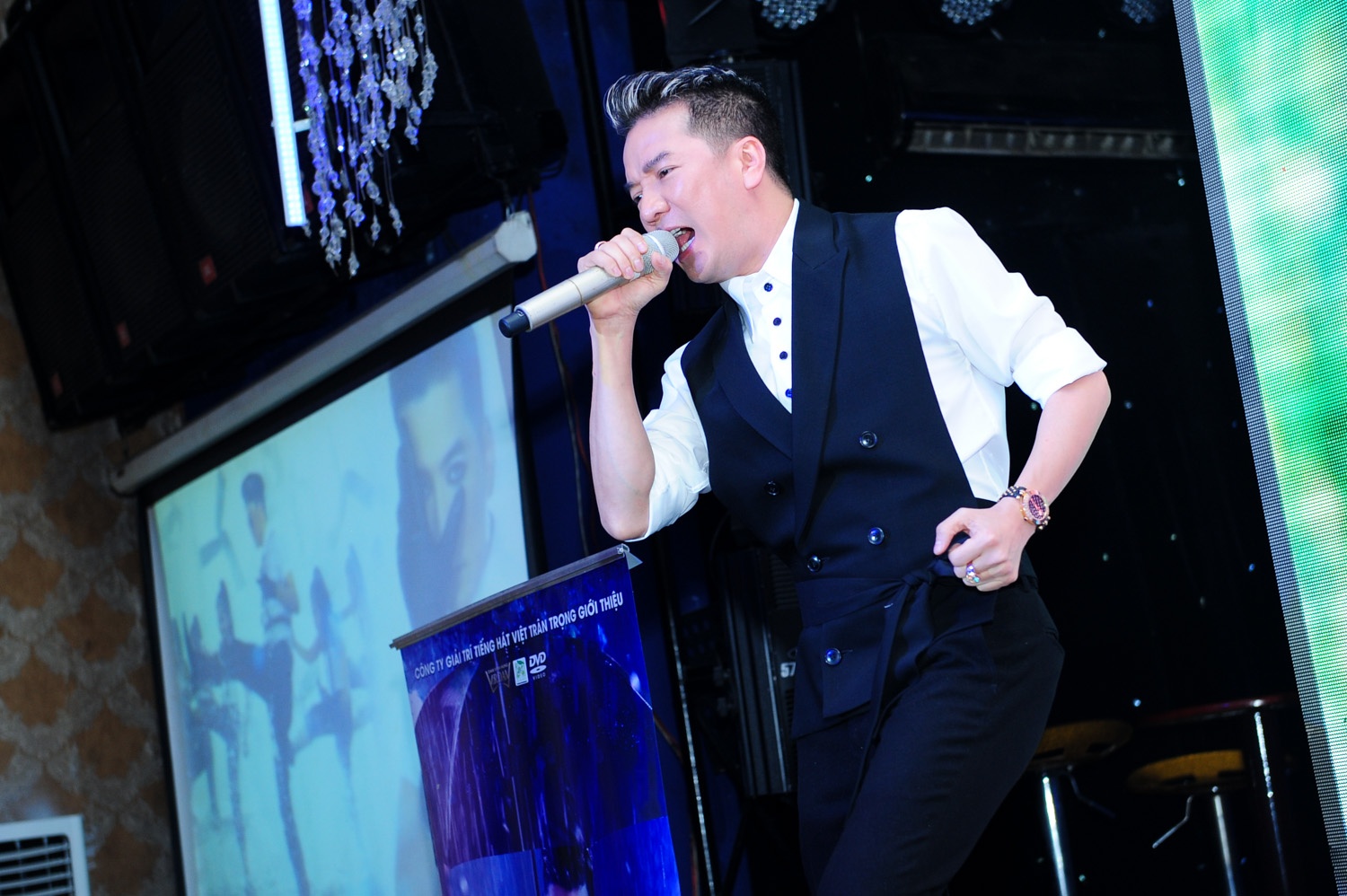 Vào ngày 12/2 sắp tới tại sân khấu 126 (TP HCM), Đàm Vĩnh Hưng sẽ tổ chức chương trình âm nhạc Chào Xuân 2015 để quyên góp, chăm lo cho nghệ sĩ già neo đơn. Bên cạnh đó, anh cũng sẽ bắt tay vào việc hỗ trợ cải tạo cho chùa Nghệ sĩ. 