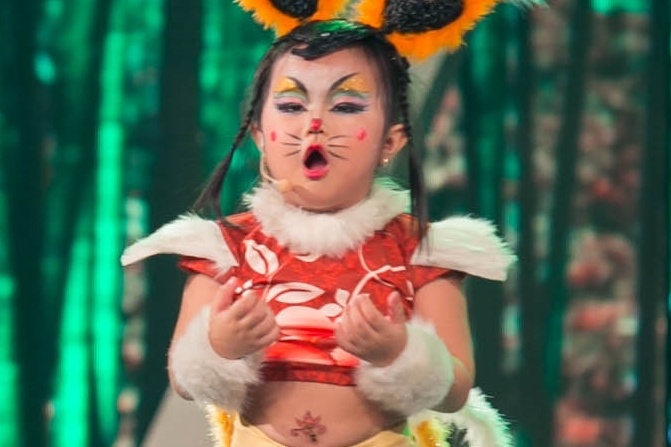 'Tieu ho ly' hat bai hit cua Son Tung tai Got Talent hinh anh