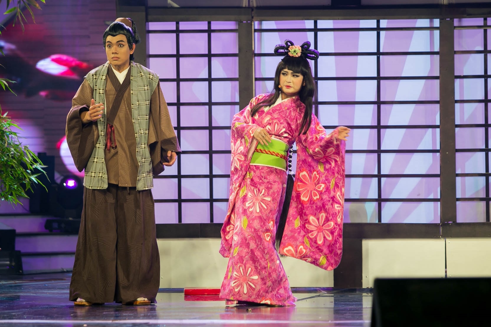 Tiết mục nhận nhiều lời khen của giám khảo.