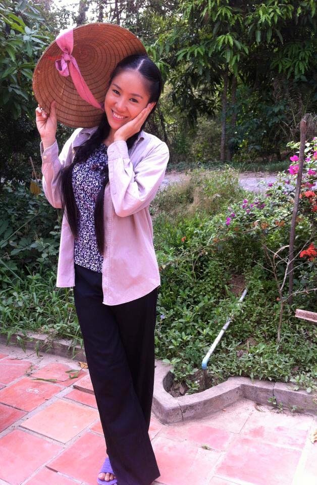 Lê Phương khá phù hợp với những vai diễn gái quê hiền lành, chất phác.